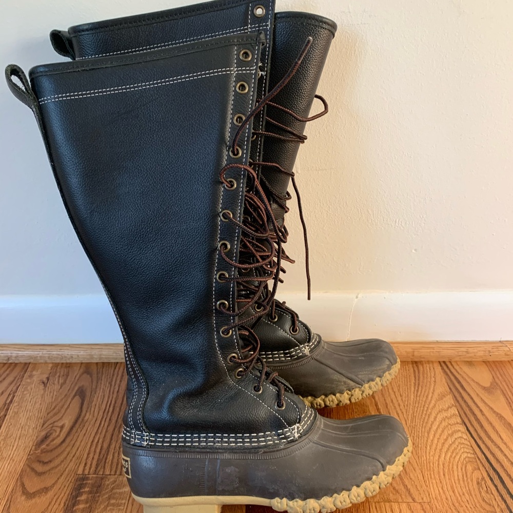 Knee High Bean Boots
